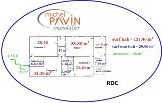  Maison � vendre 12 pi�ces 201 m�