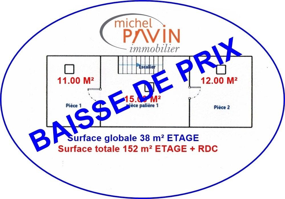 vente maison - 8 pièce(s)