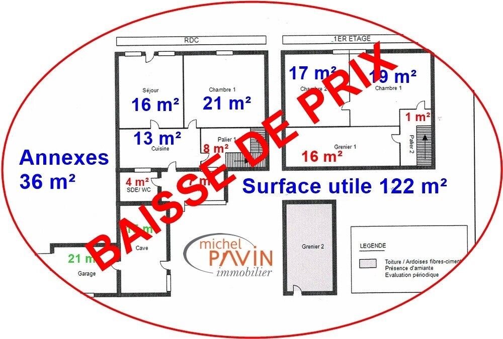 vente maison - 5 pièce(s)