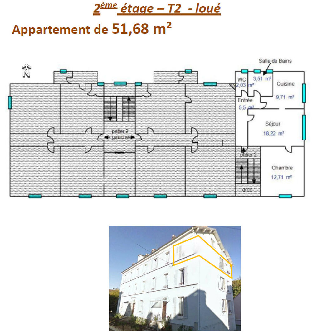 Vente Appartement vente appartement - 3 pièce(s) Lons le saunier