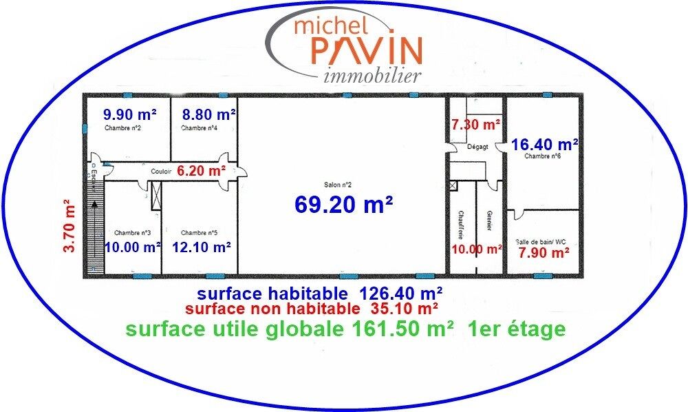 Vente Maison vente maison - 12 pièce(s) Flavigny