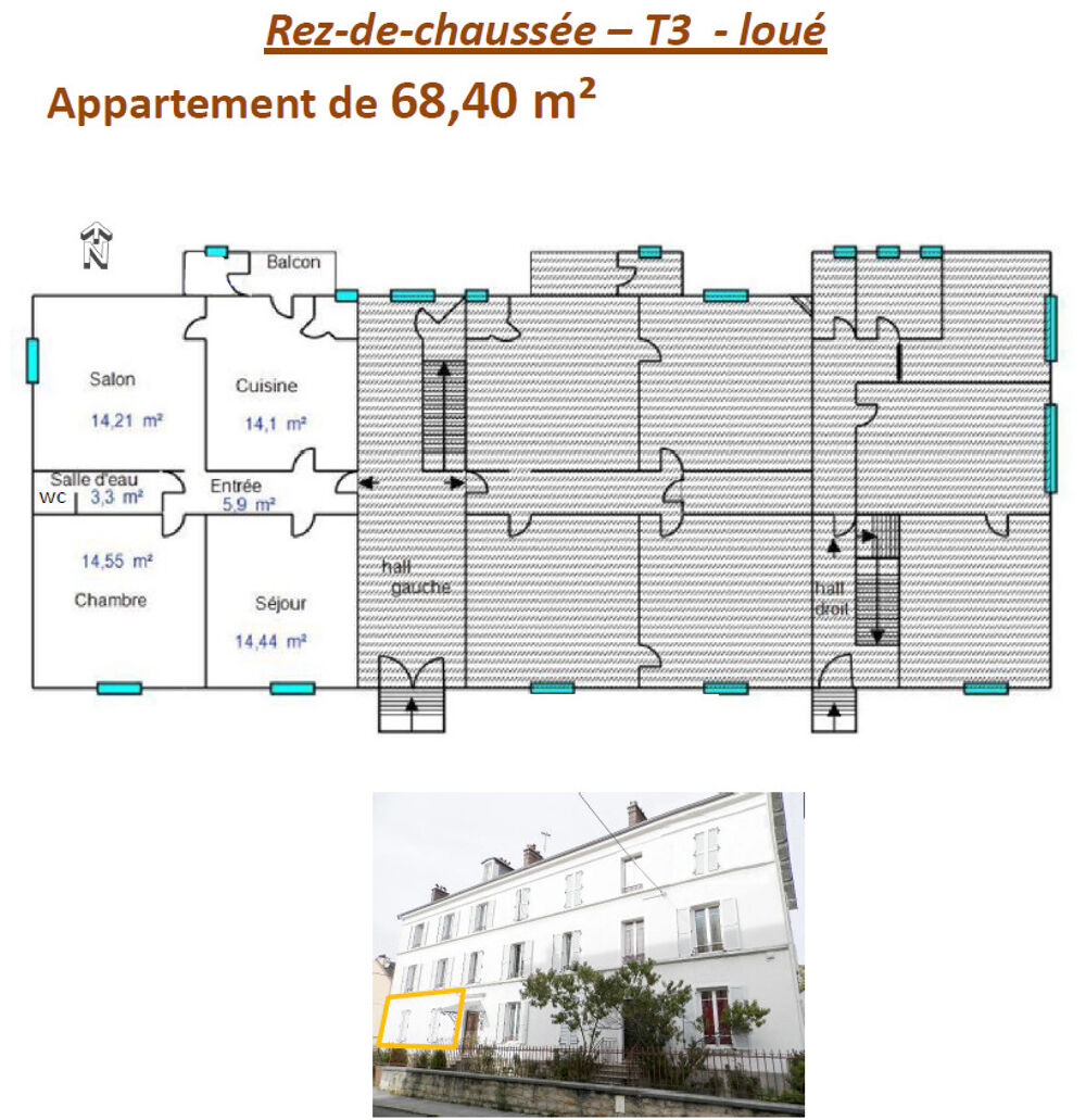 Vente Appartement vente appartement - 4 pièce(s) Lons le saunier