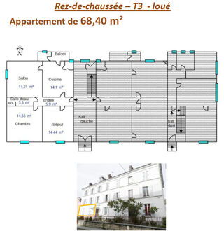 Vente Appartement vente appartement - 4 pièce(s) Lons le saunier