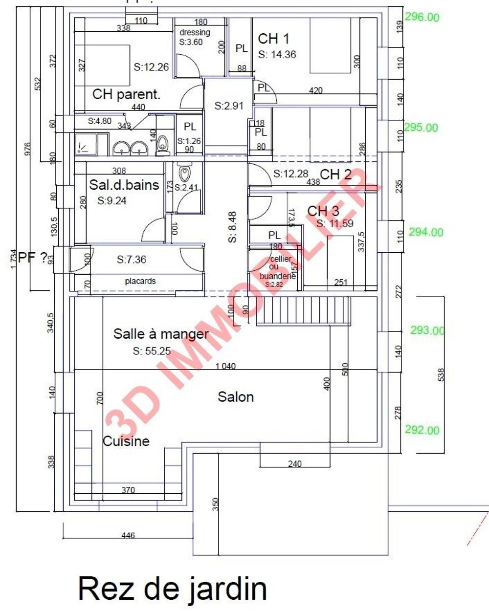 vente maison - 7 pièce(s)