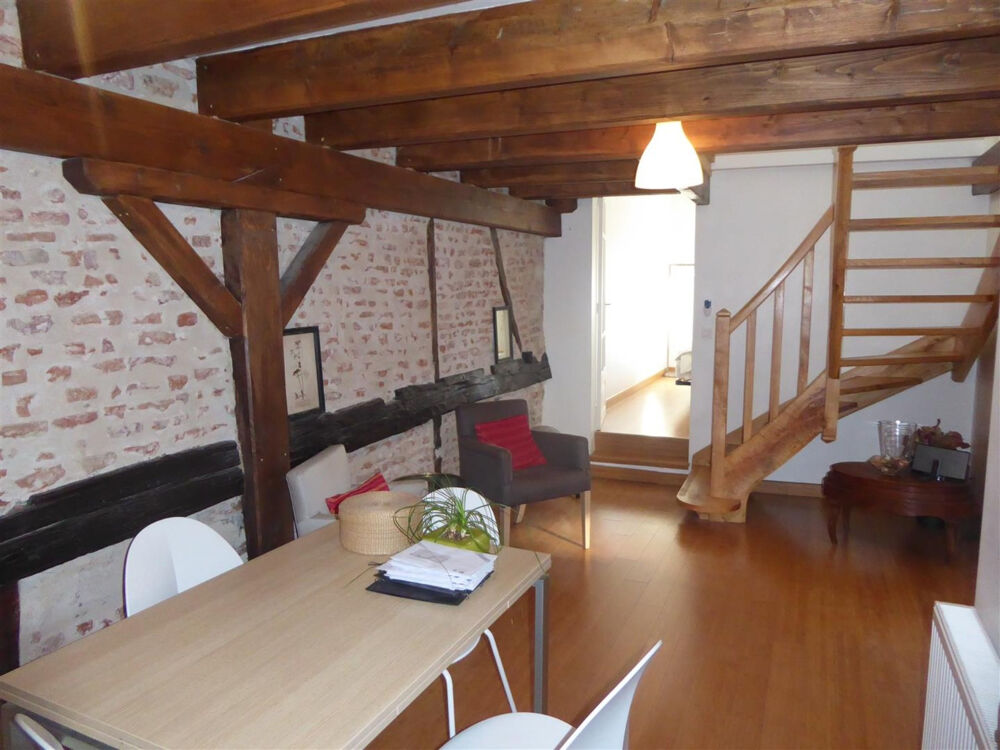 Appartement T3 duplex meublé avec terrasse en centre ville