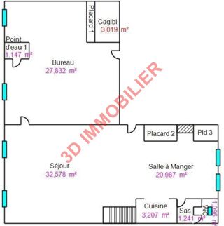  Appartement � vendre 8 pi�ces 164 m� Lons le saunier