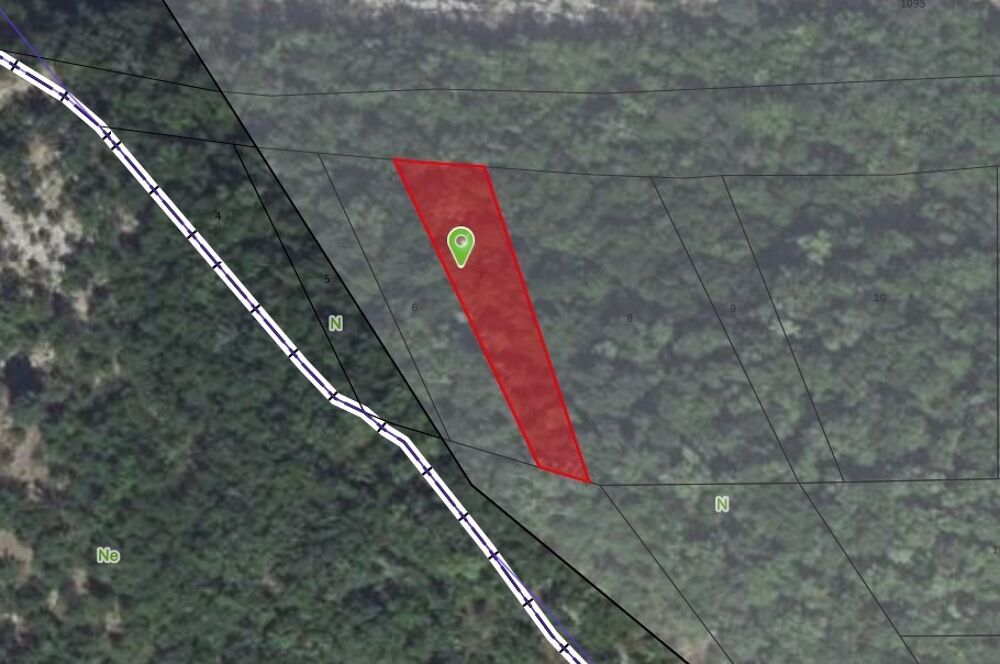 Vente Terrain Lot de 4 terrains non constructibles Parnac