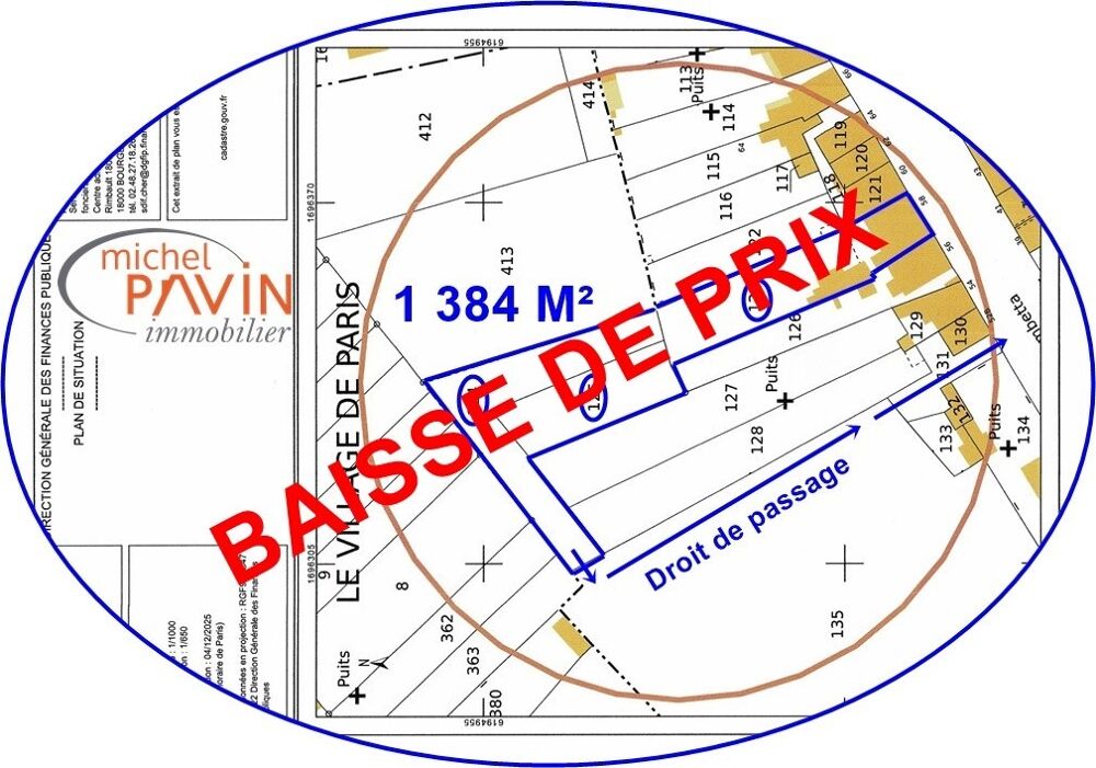vente maison - 7 pièce(s)