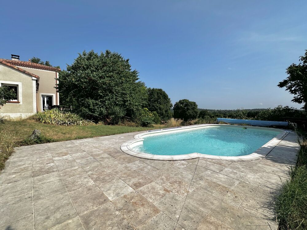 Vente Maison Grande maison 4 chambres avec piscine et terrain - Secteur Sud Cahors