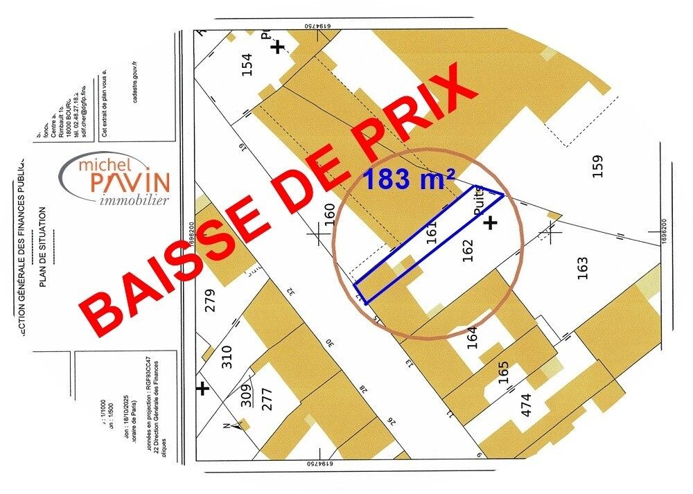 Vente Maison PETIT PRIX POUR CE PETIT BIJOU, EN CENTRE VILLE La guerche sur l aubois
