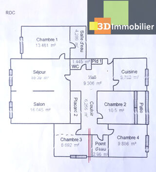  Appartement à vendre 6 pièces 110 m²