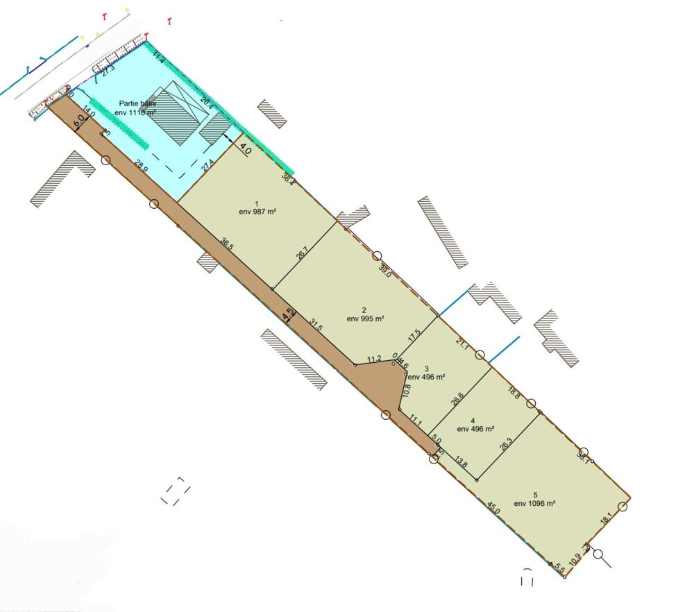 Vente Terrain vente terrain - (s) Chatenoy en bresse