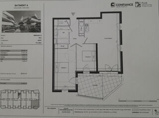  Appartement � vendre 3 pi�ces 69 m�