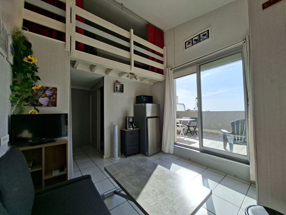 Vente Appartement STUDIO AVEC GRANDE MEZZANINE ET TERRASSE DE 17M2 Agde
