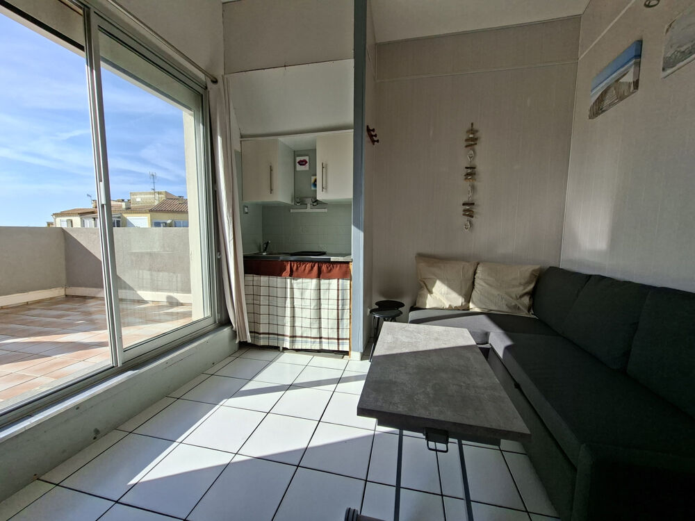 Vente Appartement STUDIO AVEC GRANDE MEZZANINE ET TERRASSE DE 17M2 Agde