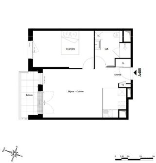  Appartement � vendre 2 pi�ces 47 m�