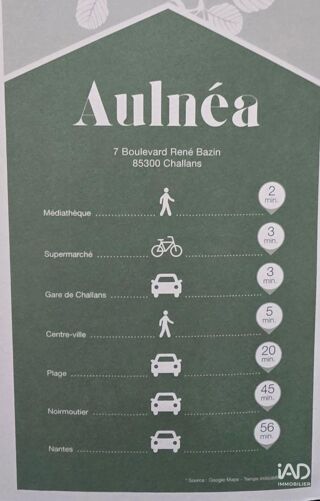  Appartement � vendre 3 pi�ces 56 m�