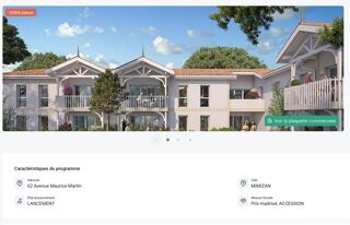  Appartement � vendre 3 pi�ces 57 m�