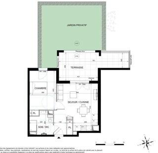  Appartement � vendre 2 pi�ces 42 m�