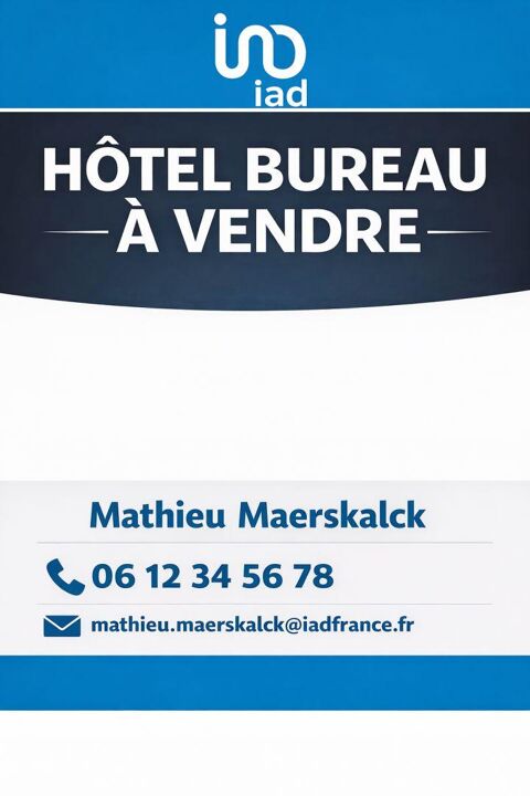 Vente H&ocirc;tel 1 m&sup2; 605000 60410 Stines
