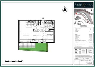  Appartement � vendre 3 pi�ces 64 m�