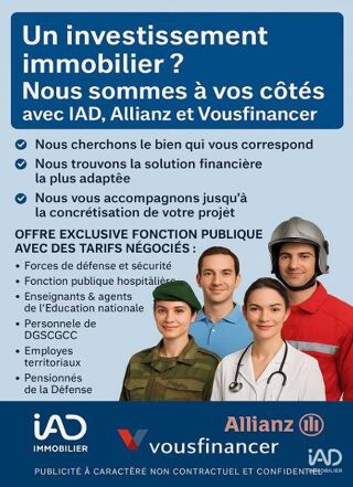  Appartement � vendre 3 pi�ces 60 m�