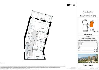  Appartement � vendre 4 pi�ces 72 m�