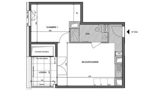  Appartement � vendre 2 pi�ces 40 m�