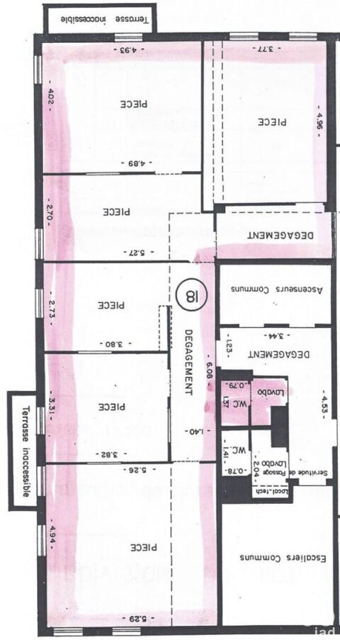 Vente Bureaux 118 m&sup2; 185000 95000 Cergy