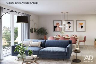  Appartement  vendre 2 pices 43 m