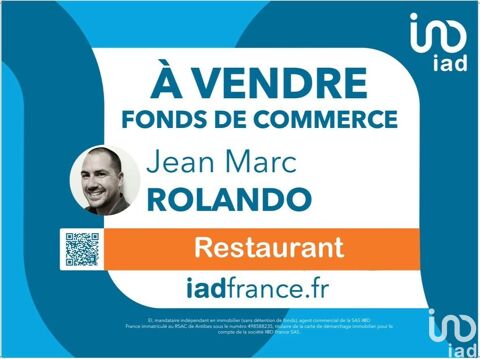 Vente Restaurant 60 m&sup2; 465000 06600 Antibes