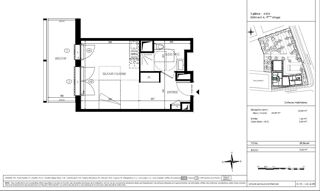  Appartement � vendre 1 pi�ce 29 m�