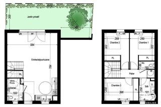  Maison 4 pi�ces 82 m� Martillac