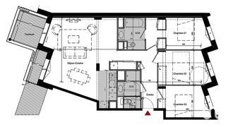  Appartement � vendre 4 pi�ces 91 m�