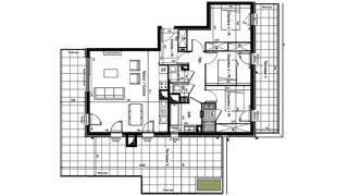  Appartement � vendre 4 pi�ces 87 m�