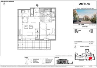  Appartement � vendre 2 pi�ces 48 m�