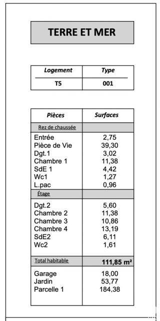  Maison � vendre 4 pi�ces 90 m�