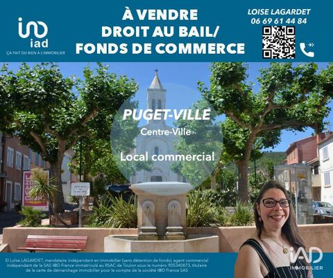 Vente Local d'activit&eacute;s 60 m&sup2; 16500 83390 Puget-ville