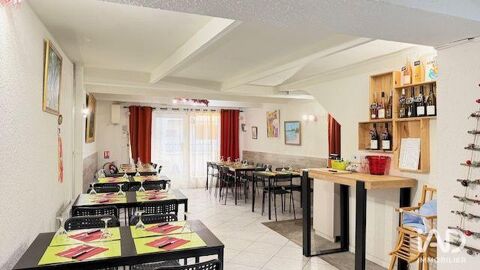 Vente Pizzeria 129 m&sup2; 71500 34130 Mudaison