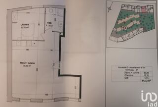  Appartement � vendre 2 pi�ces 58 m�