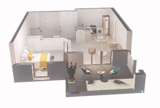  Appartement � vendre 2 pi�ces 44 m�