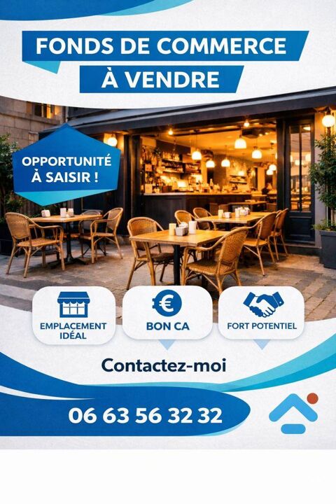 Vente Restaurant 75 m&sup2; 175000 77400 Lagny-sur-marne