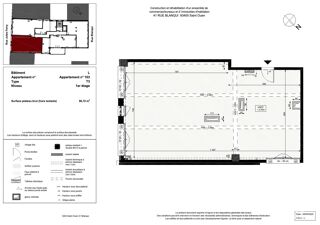  Loft � vendre 4 pi�ces 96 m� Saint-ouen-sur-seine
