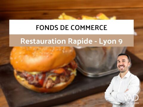 Vente Restauration rapide 160 m&sup2; 425000 69009 Lyon