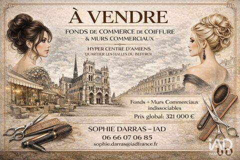 Vente Murs commerciaux 35 m&sup2; 217000 80000 Amiens