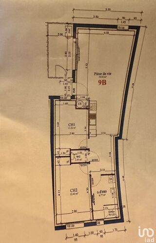  Appartement � vendre 3 pi�ces 71 m�