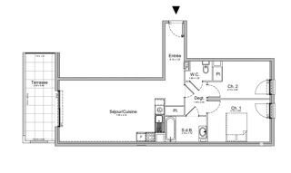  Appartement � vendre 3 pi�ces 67 m�