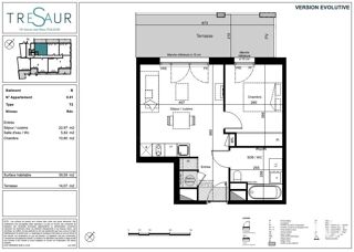  Appartement � vendre 2 pi�ces 40 m�