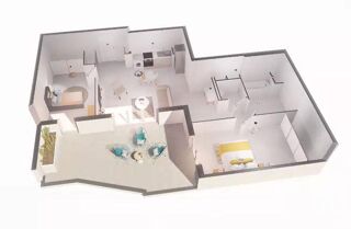  Appartement � vendre 3 pi�ces 66 m�