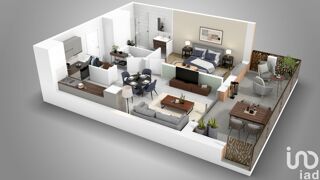  Appartement � vendre 2 pi�ces 44 m�